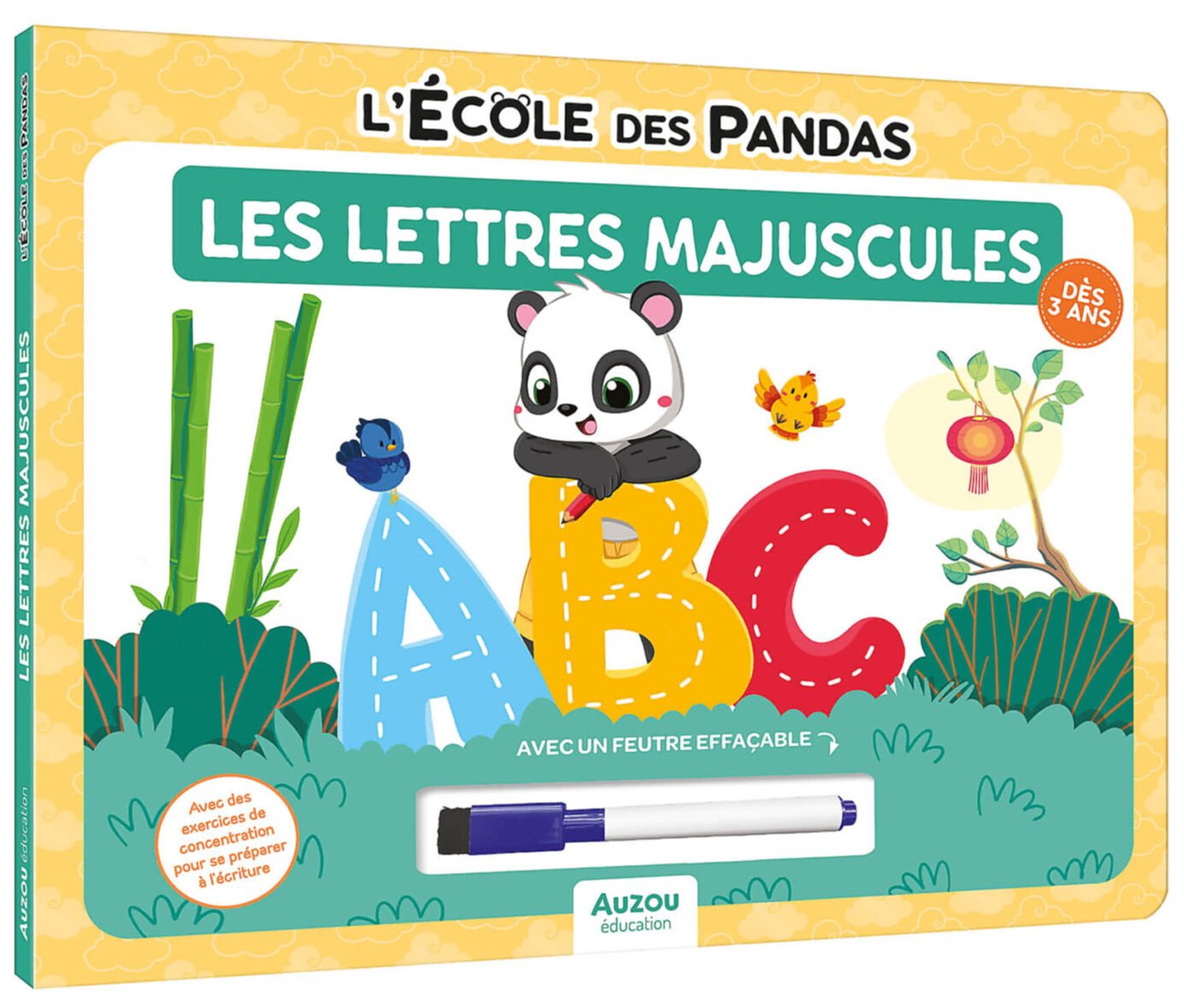 L’école des pandas – Mes lettres majuscules