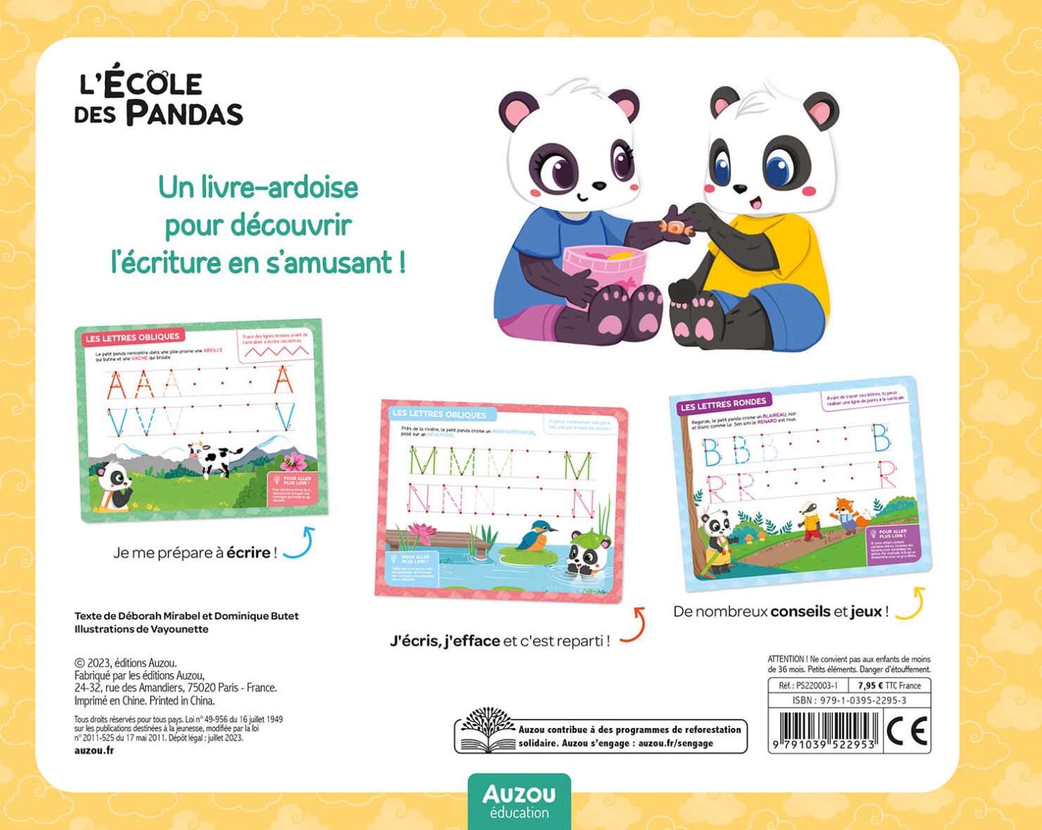 L’école des pandas – Mes lettres majuscules