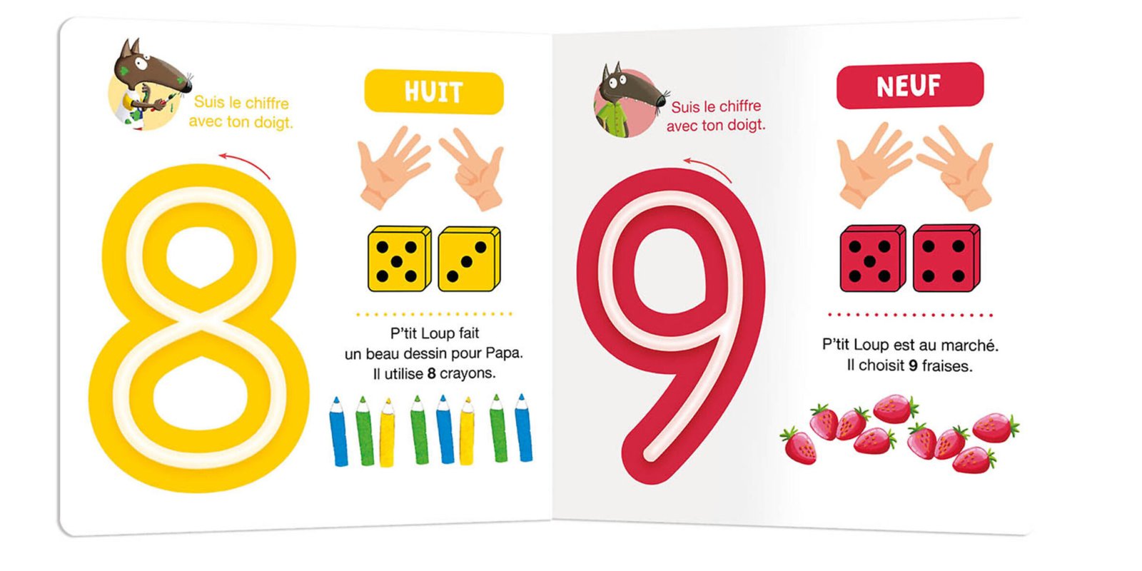 J’apprends avec P’tit Loup – Les chiffres