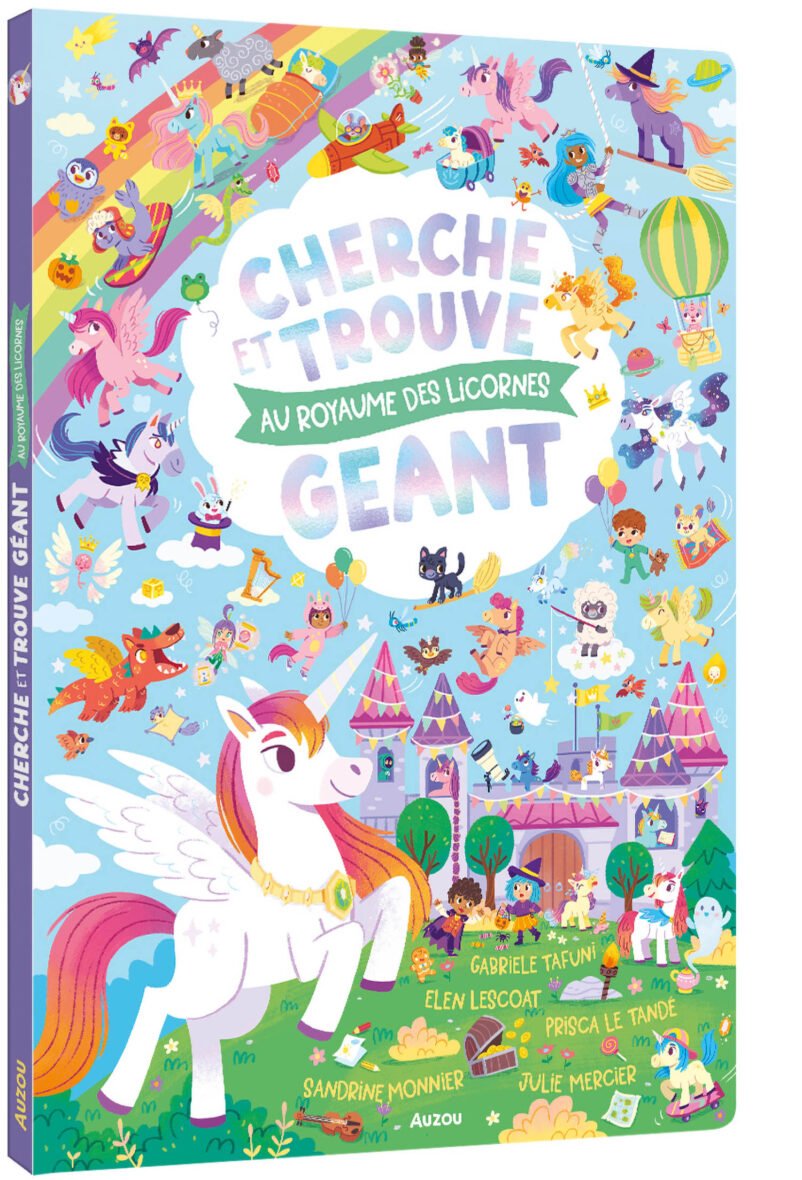 Cherche et Trouve Géant – Au Royaume des Licornes