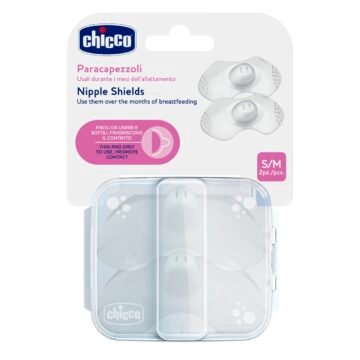 Chicco Protège-Mamelons en Silicone Taille S/M