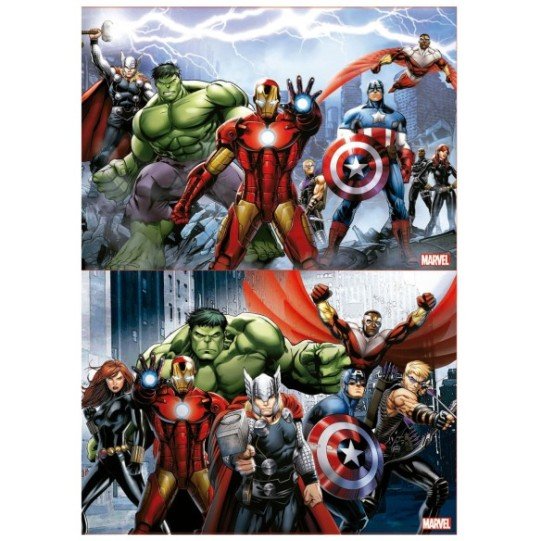 Educa – Puzzle 2×100 pieces Avengers (Ref. 15771)
