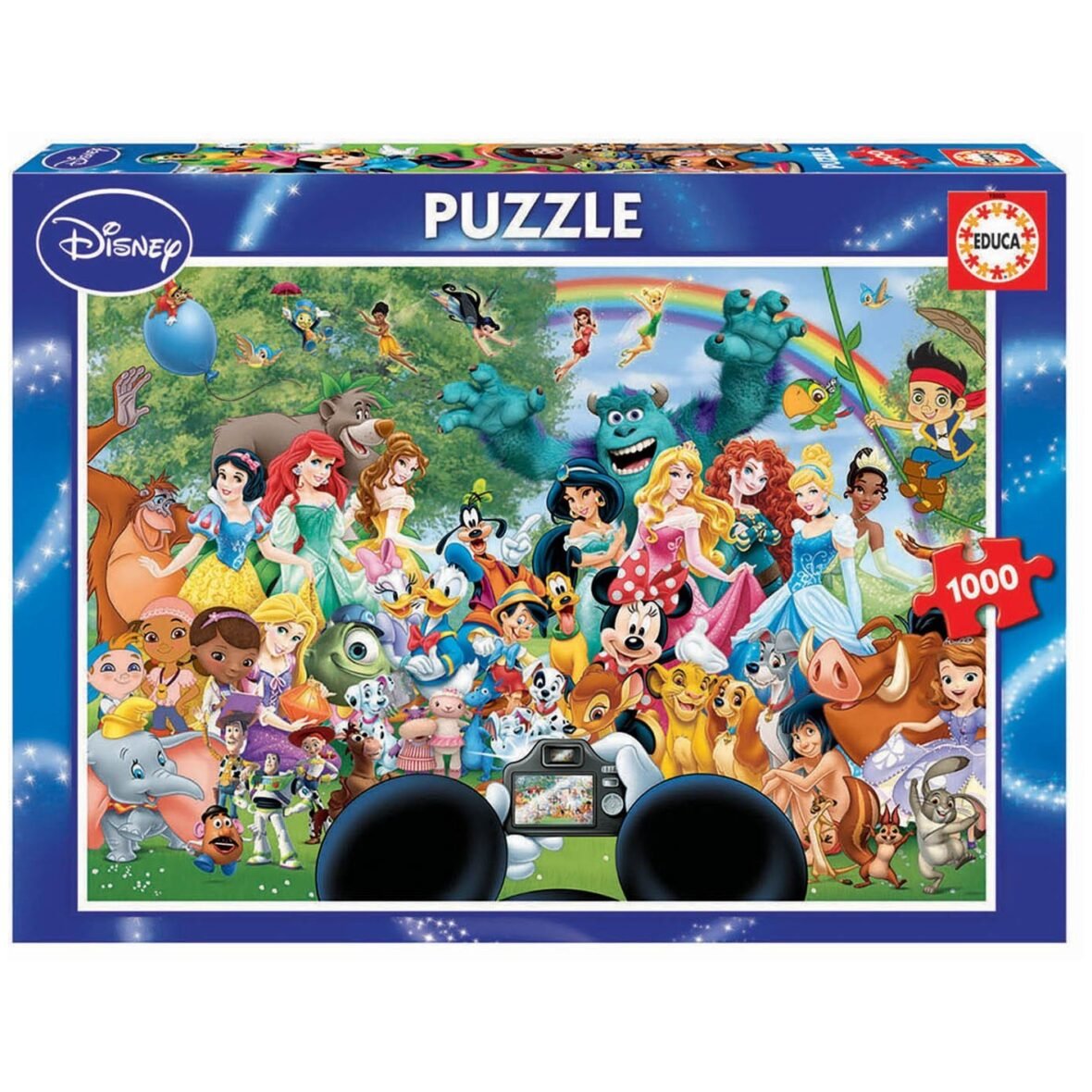 Educa – Puzzle 1000 pièces – Le Merveilleux Monde de Disney II (16297)