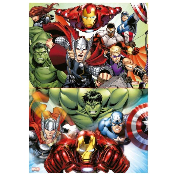 Educa – Puzzle 2×48 pièces Avengers