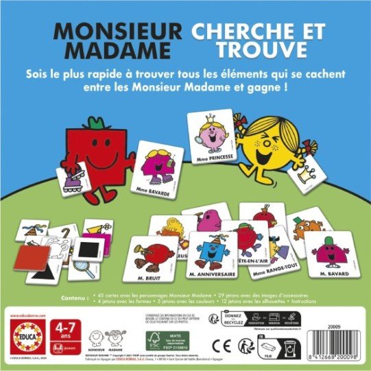 Monsieur Madame Cherche et Trouve – Educa