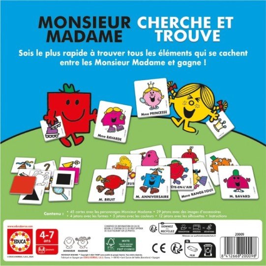 Monsieur Madame Cherche et Trouve – Educa