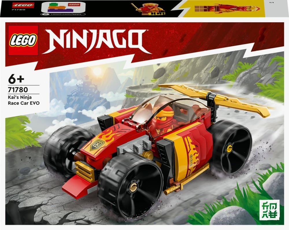 LEGO NINJAGO 71780 – La voiture de course ninja de Kai – Évolution