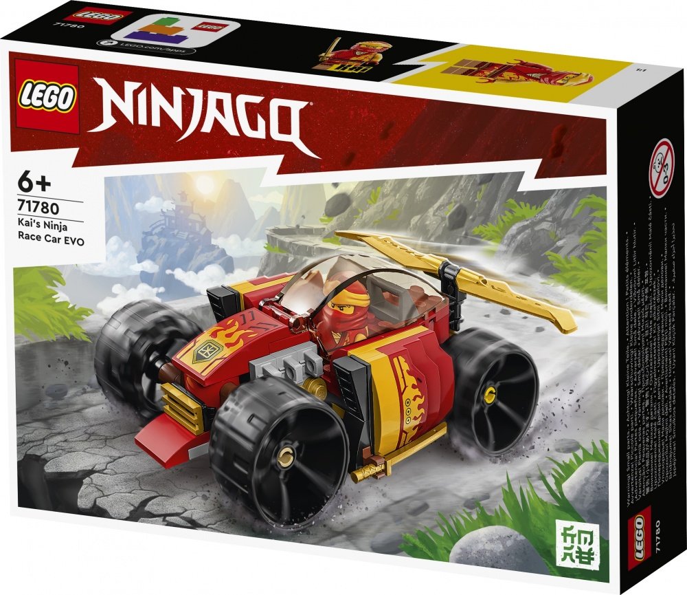 LEGO NINJAGO 71780 – La voiture de course ninja de Kai – Évolution