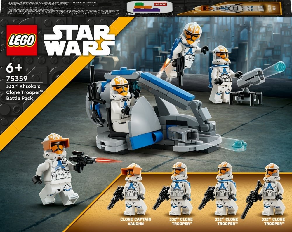LEGO Star Wars 75359 – Pack de combat des Clone Troopers de la 332e Compagnie d’Ahsoka