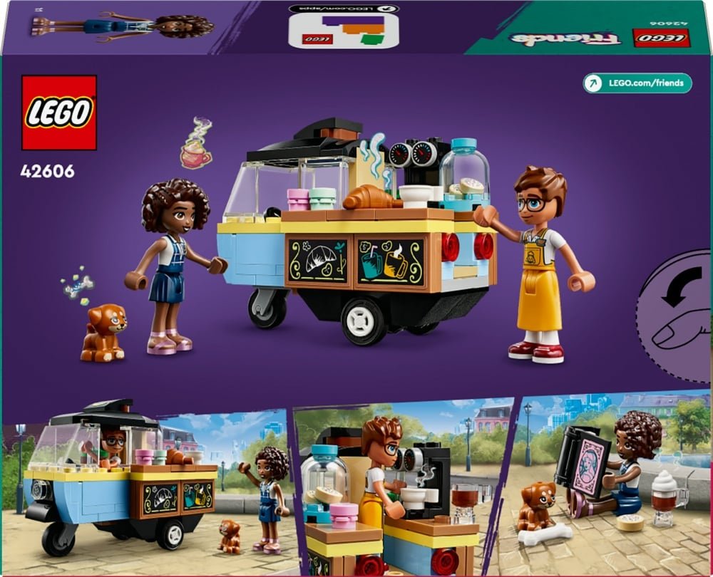 LEGO Friends 42606 – Le Chariot de Pâtisseries Mobile
