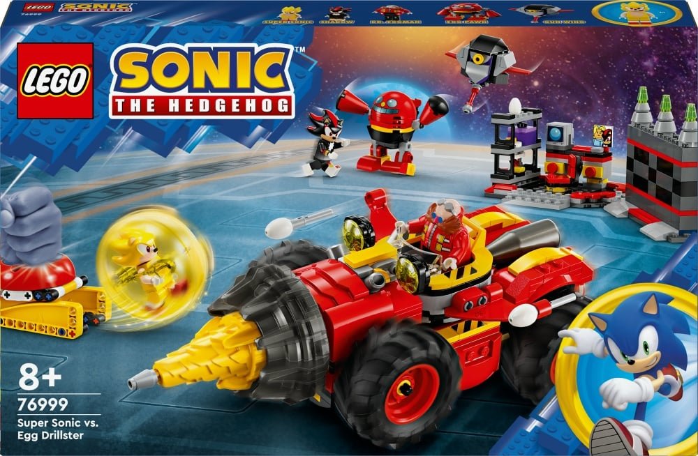 LEGO Sonic 76999 – Super Sonic contre Egg Drillster