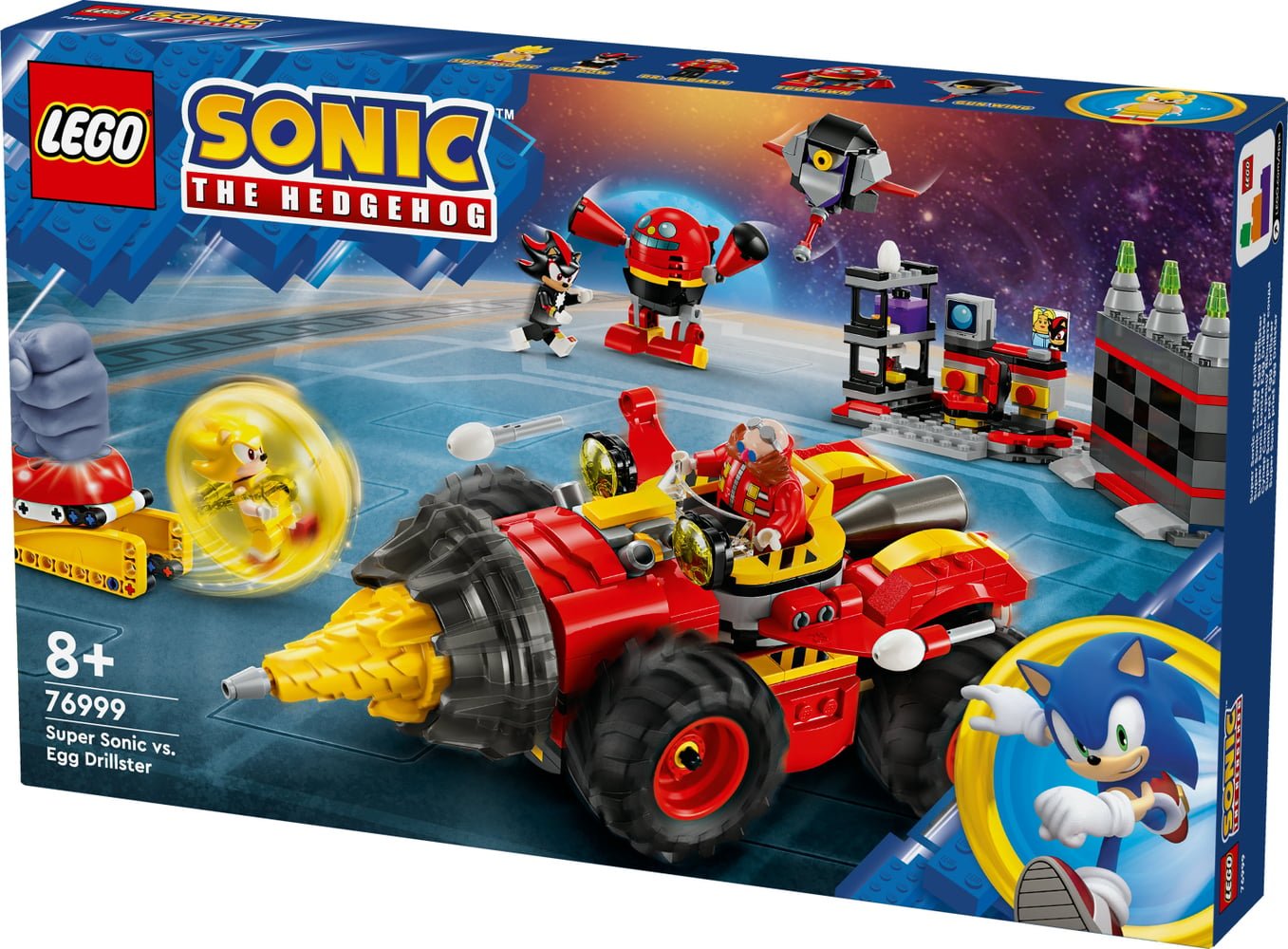 LEGO Sonic 76999 – Super Sonic contre Egg Drillster