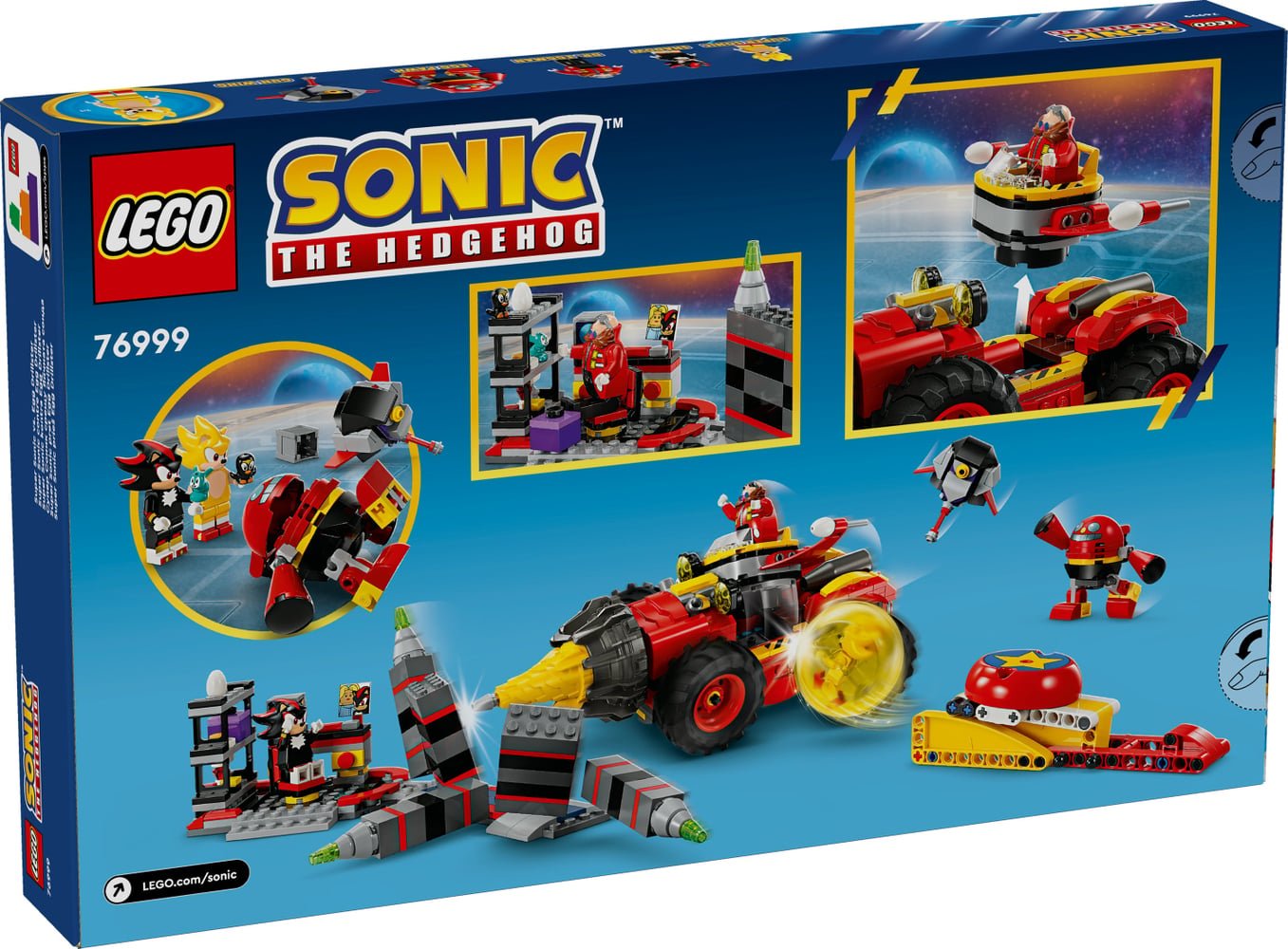 LEGO Sonic 76999 – Super Sonic contre Egg Drillster
