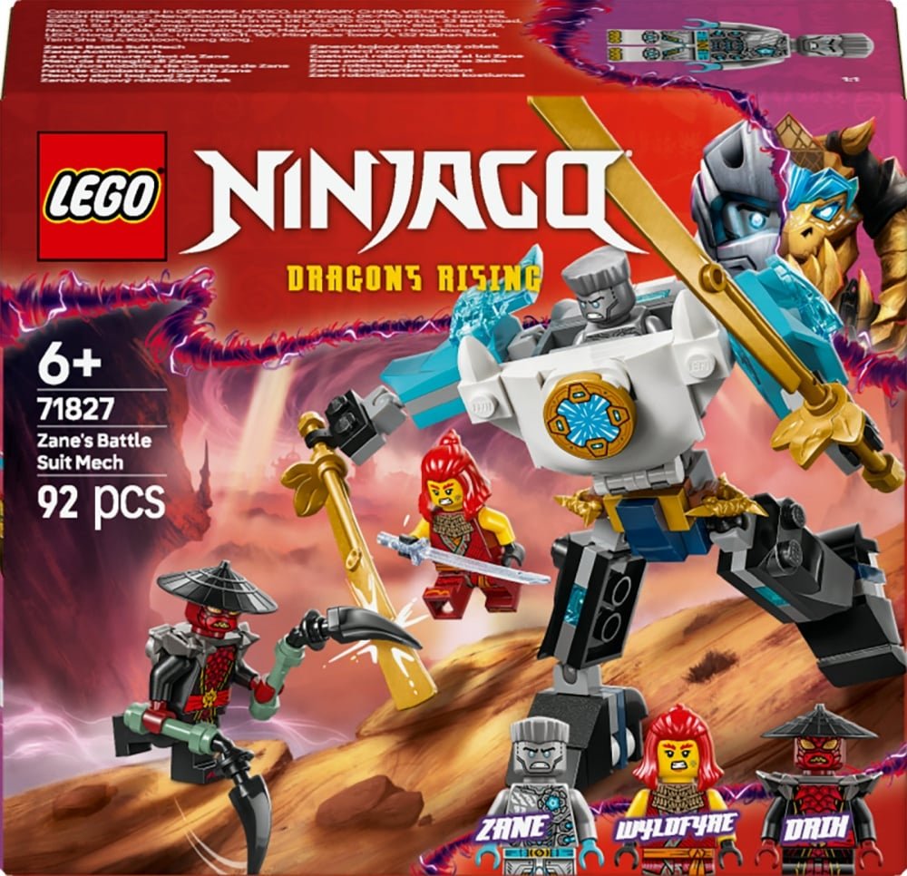 LEGO NINJAGO 71827 La Super Armure Robot de Zane