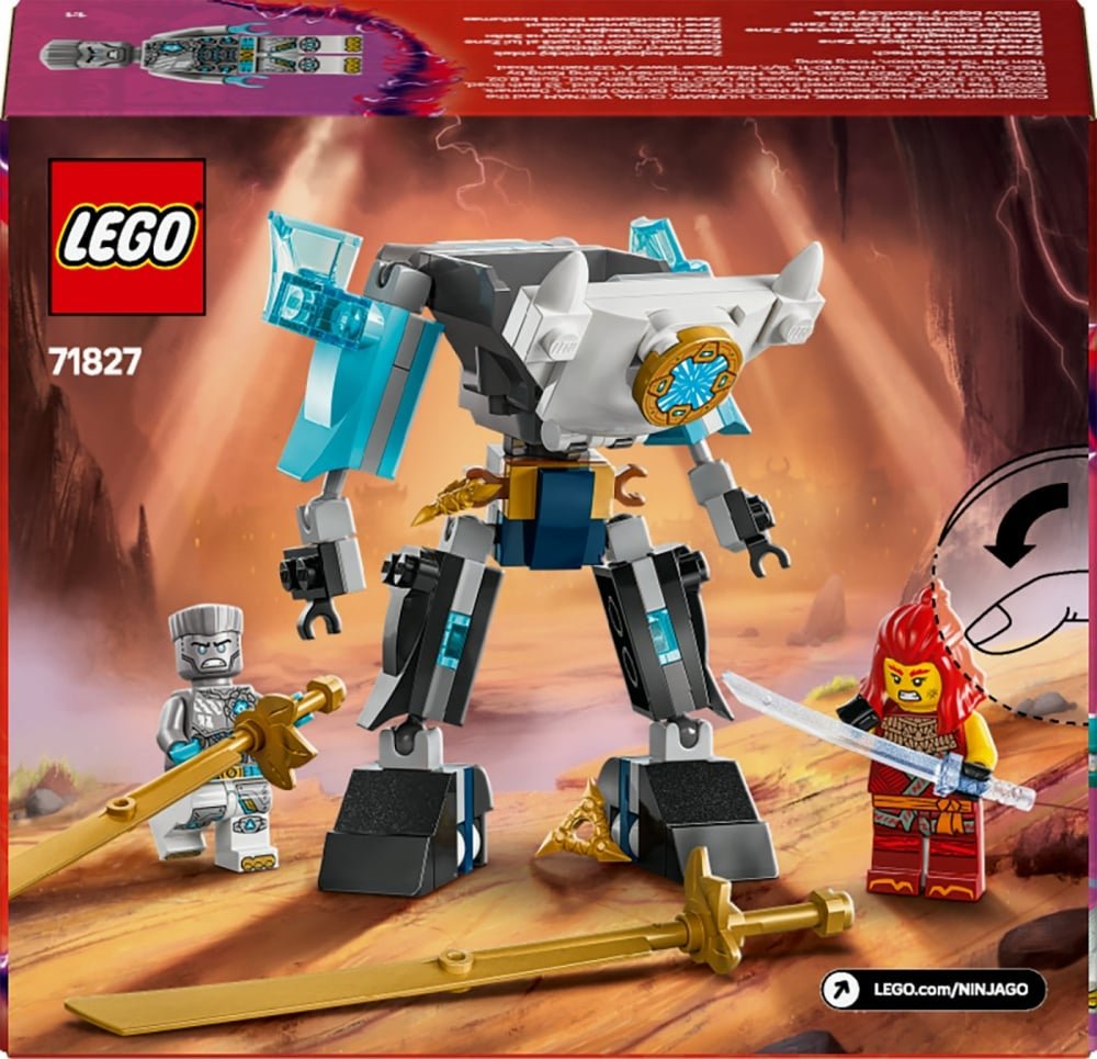 LEGO NINJAGO 71827 La Super Armure Robot de Zane