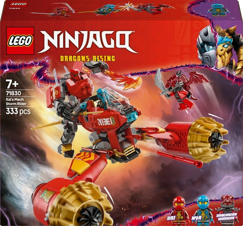 LEGO Ninjago 71830 – Le Mecha Storm Rider de Kai