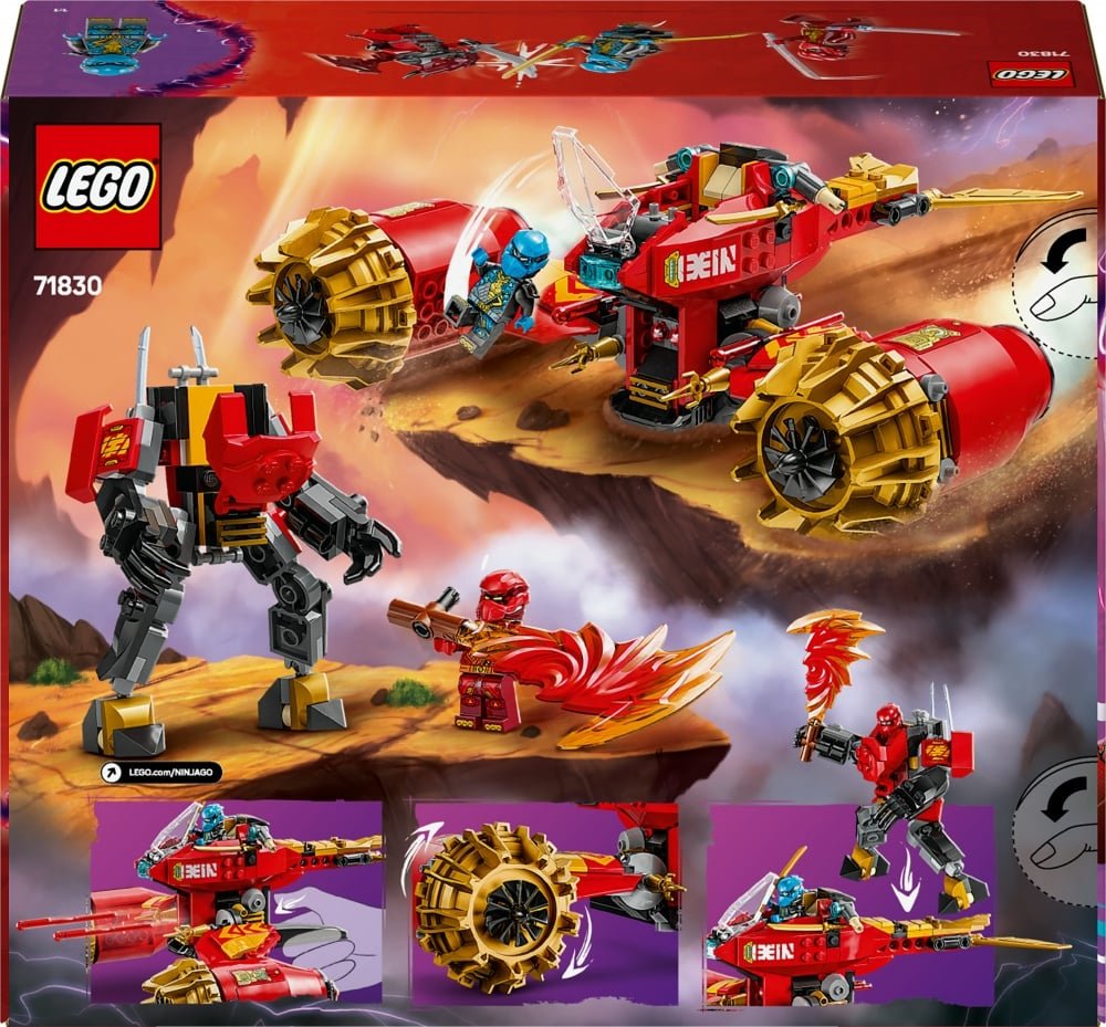 LEGO Ninjago 71830 – Mecha Storm Rider Kai