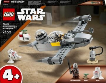 LEGO Star Wars 75410 - Le chasseur N-1 de Mando et Grogu