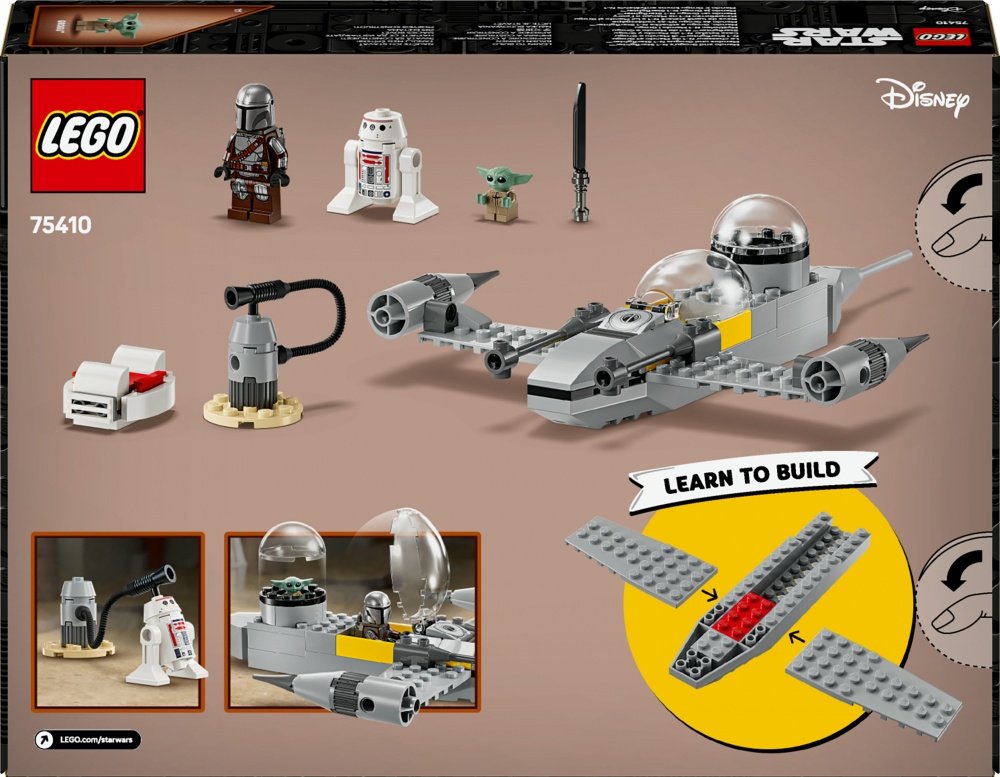 LEGO Star Wars 75410 – Le chasseur N-1 de Mando et Grogu