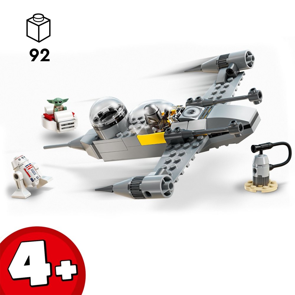 LEGO Star Wars 75410 – Le chasseur N-1 de Mando et Grogu