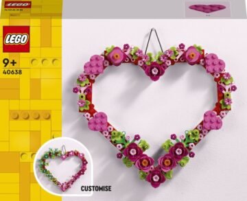 LEGO Iconic 40638 - Décoration en forme de cœur