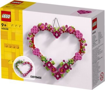 LEGO Iconic 40638 - Décoration en forme de cœur