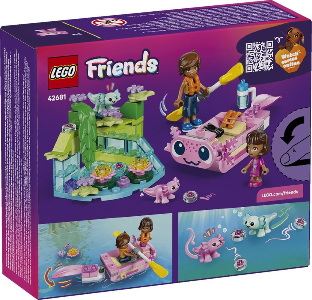 LEGO Friends 42681 – Bateau axolotl