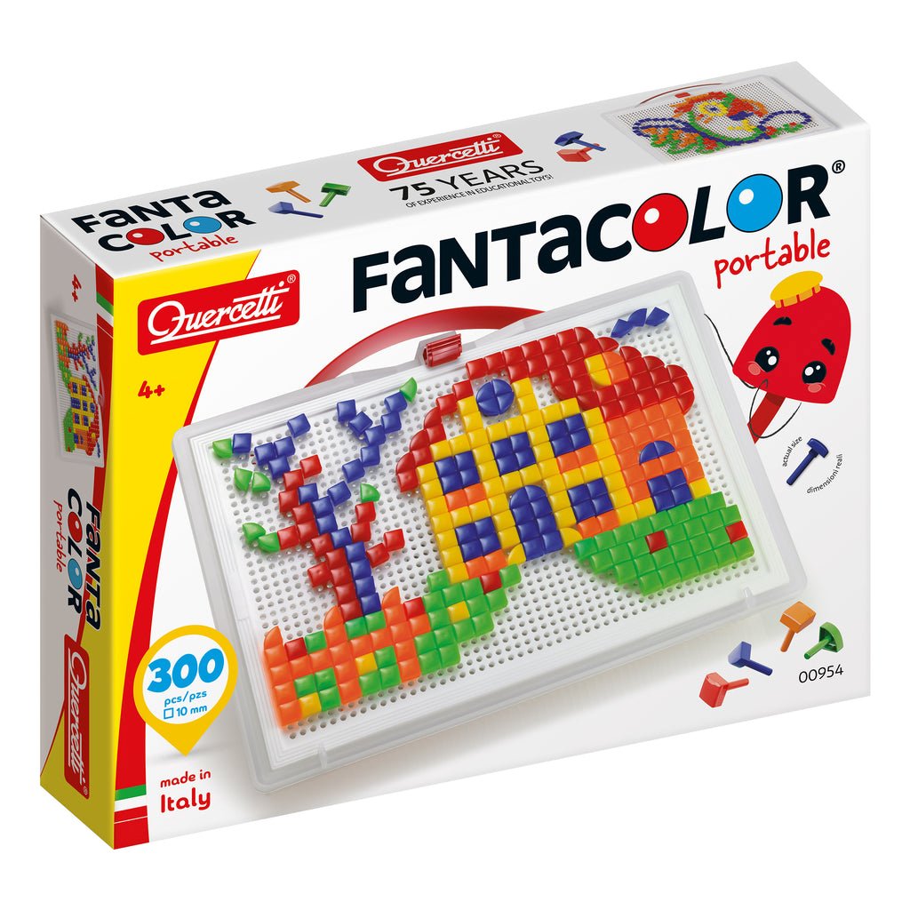 Quercetti Fantacolor Portable Large 300 pegs