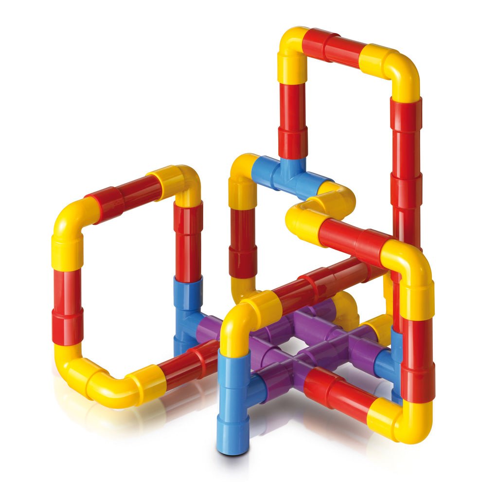 Quercetti Tubation – Jeu de construction 40 pièces