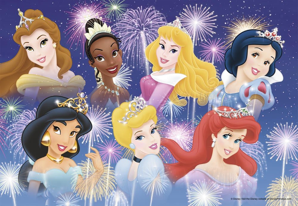 Puzzles 2 x 24 pièces – Les Princesses réunies / Disney Princesses – Ravensburger