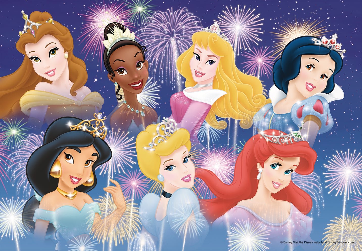 Puzzles 2 x 24 pièces – Les Princesses réunies / Disney Princesses – Ravensburger