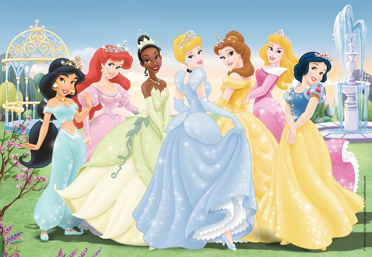 Puzzles 2 x 24 pièces – Les Princesses réunies / Disney Princesses – Ravensburger