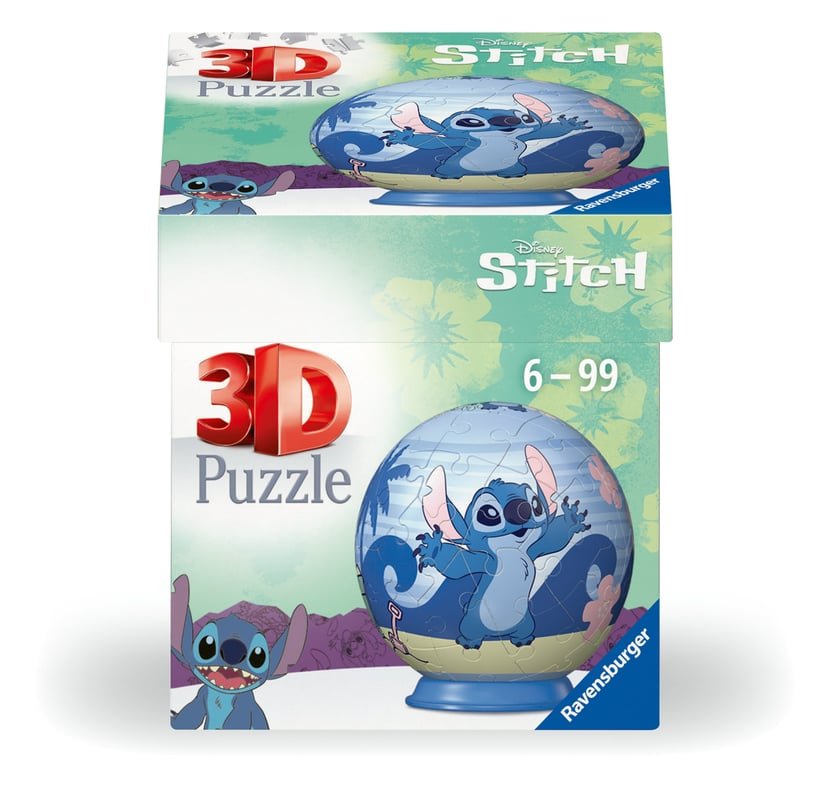 Puzzle 3D Ball 54 pièces – Lilo et Stitch – Ravensburger