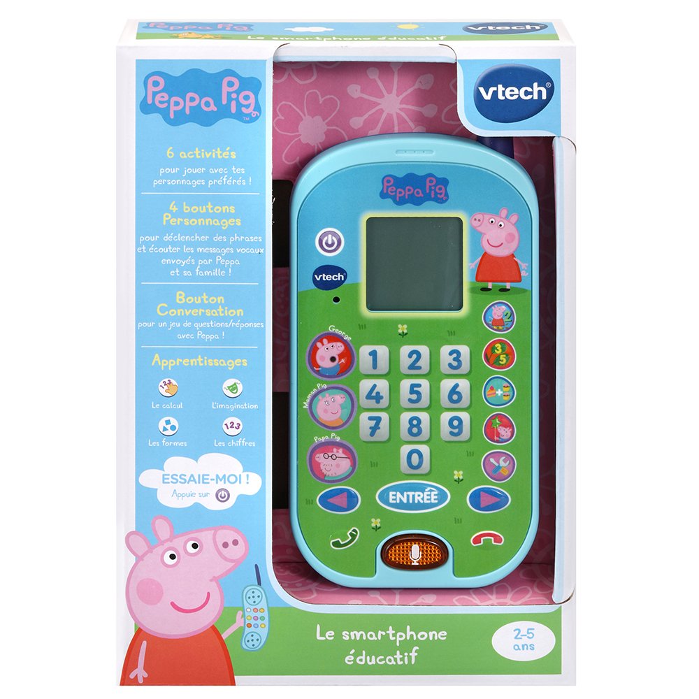 VTech – Peppa Pig – Le smartphone éducatif