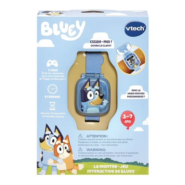 La montre-jeu interactive Bluey VTech