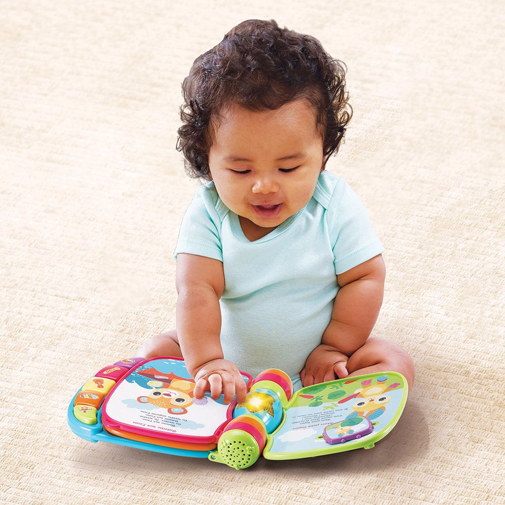 VTech Baby – Super Livre Enchanté des Baby Loulous Bleu