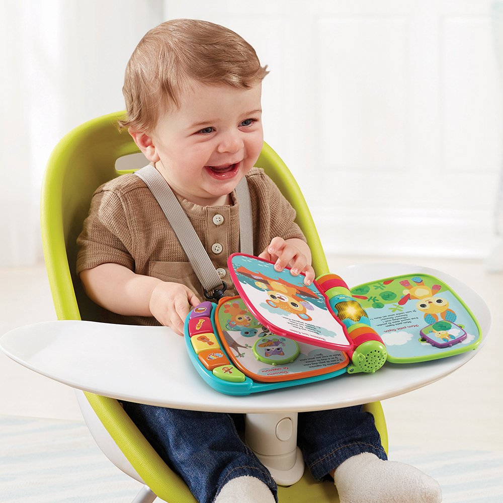 VTech Baby – Super Livre Enchanté des Baby Loulous Bleu
