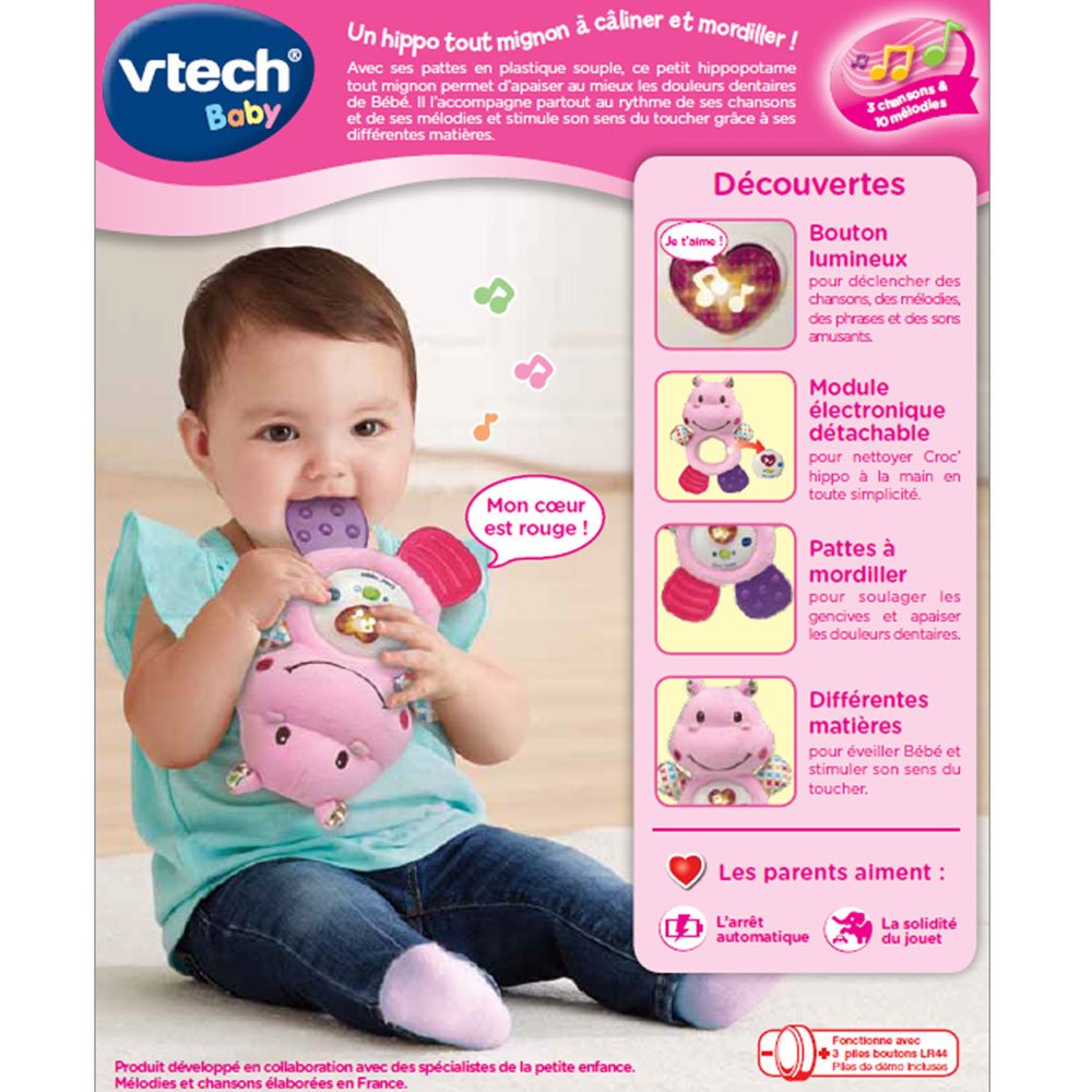 VTech – Croc’hippo Rose