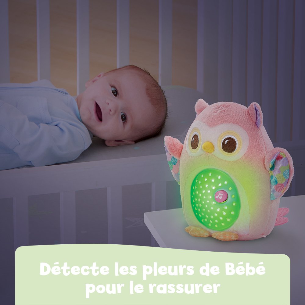 Ma veilleuse Lumi Chouette rose – VTech Baby
