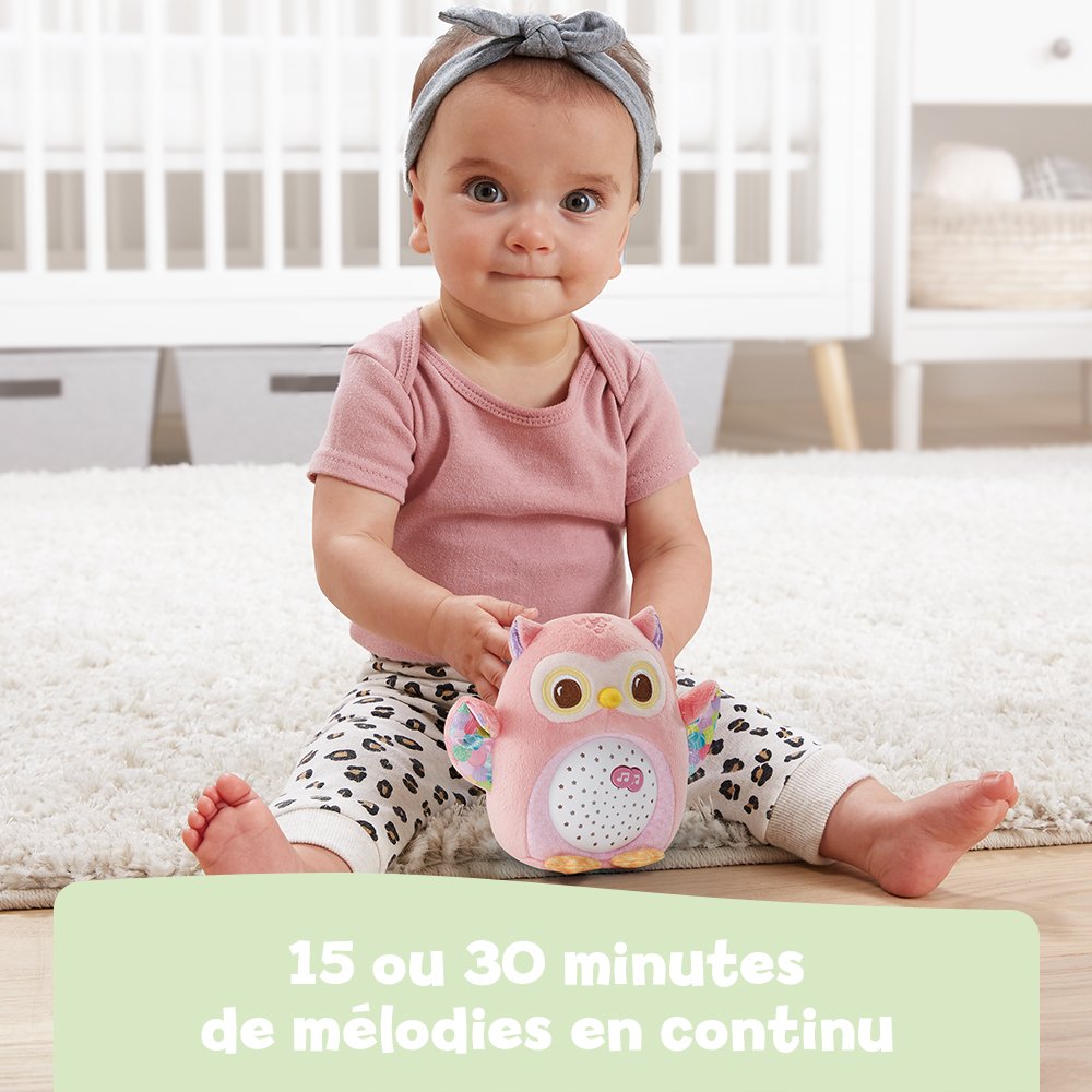 Ma veilleuse Lumi Chouette rose – VTech Baby
