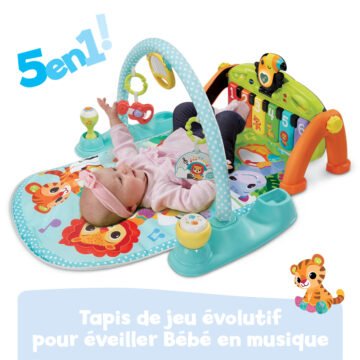 VTech Baby - Tapis Tap Tap Piano Évolutif