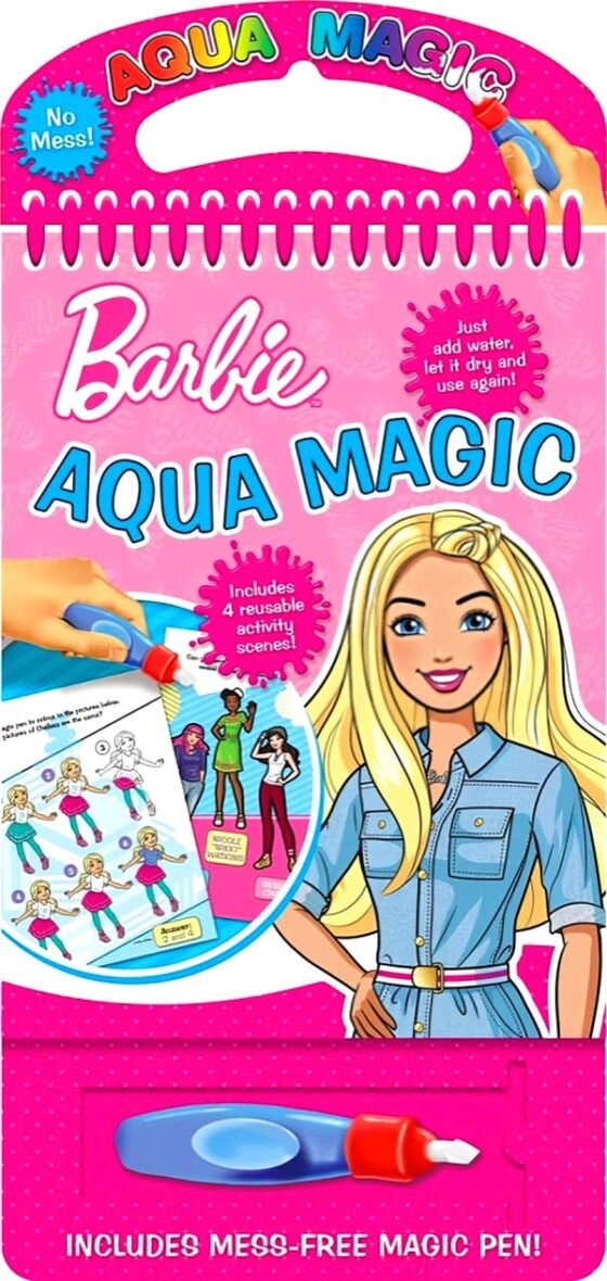 Alligator — Barbie Aqua Magic (coloriage magique à l’eau pour enfant)