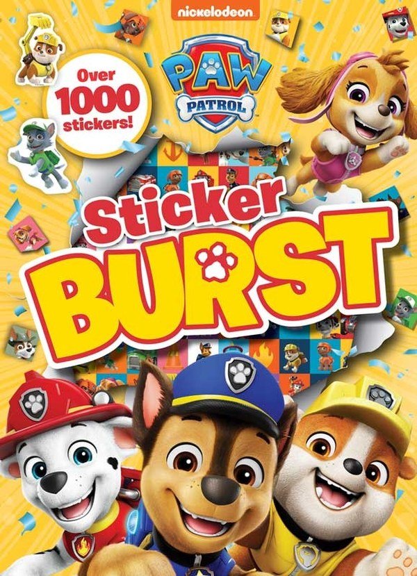 Alligator — Paw Patrol Sticker Burst (livre d’autocollants pour enfant)