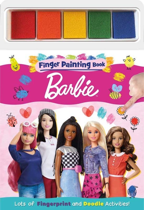 Alligator — Barbie livre de peinture aux doigts (peinture aux doigts)