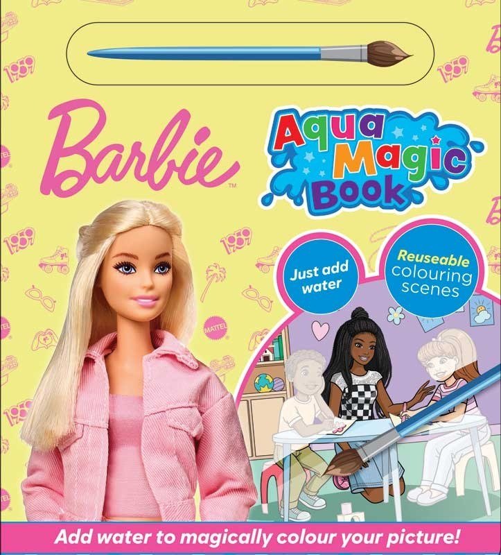 Alligator — Barbie Aqua Magic (coloriage magique à l’eau pour enfant)