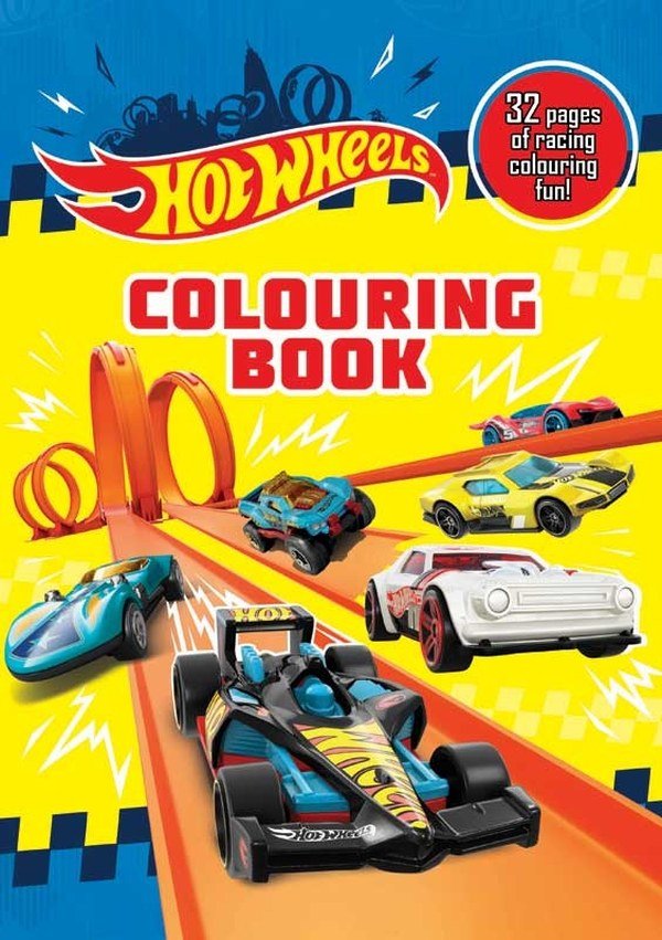 Alligator — Hot Wheels Colouring Book (livre de coloriage enfant)