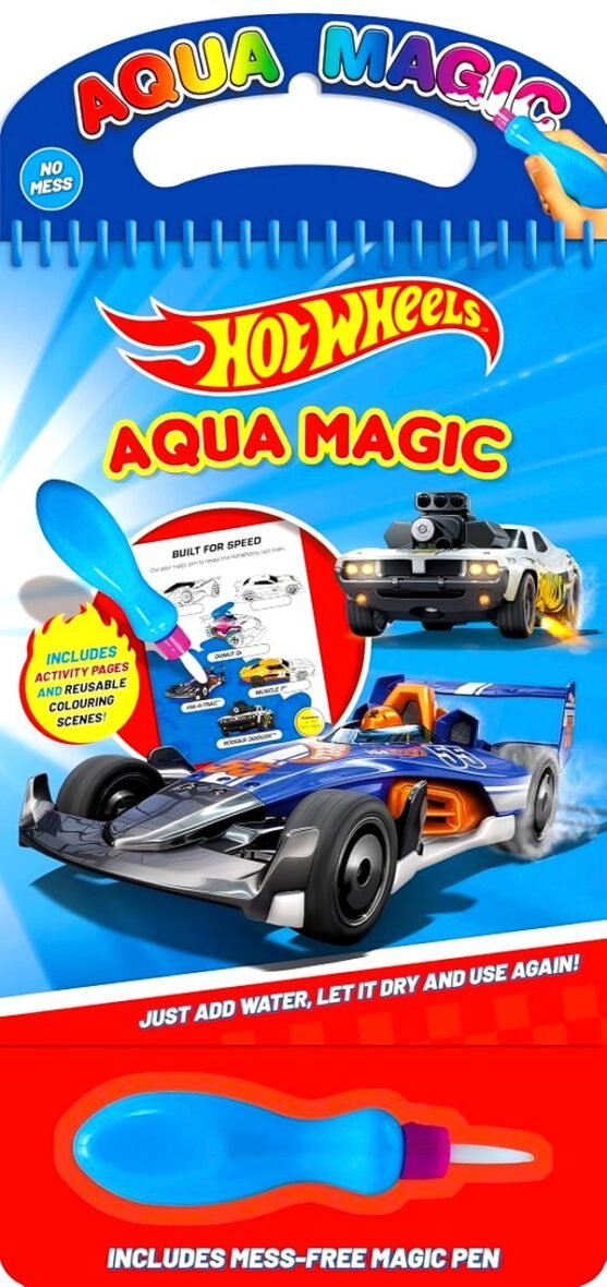 Alligator — Hot Wheels Aqua Magic (coloriage magique à l’eau)