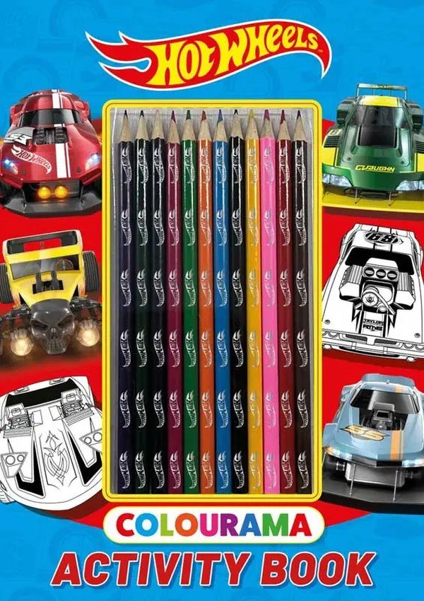 Alligator — Hot Wheels Colourama (kit de coloriage et jeux pour enfant)