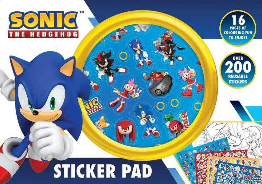 Alligator — Sonic the Hedgehog Sticker Pad (bloc d’autocollants)