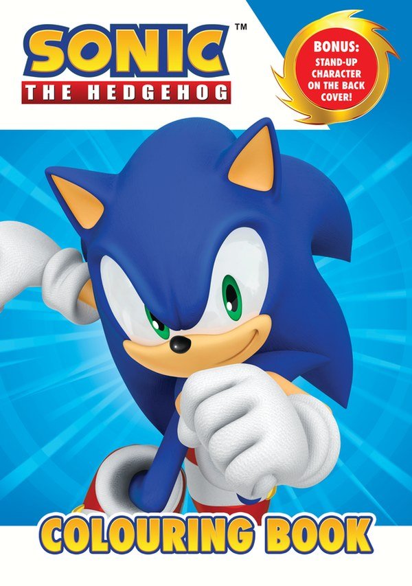 Alligator — Sonic the Hedgehog Colouring Book (livre de coloriage enfant)
